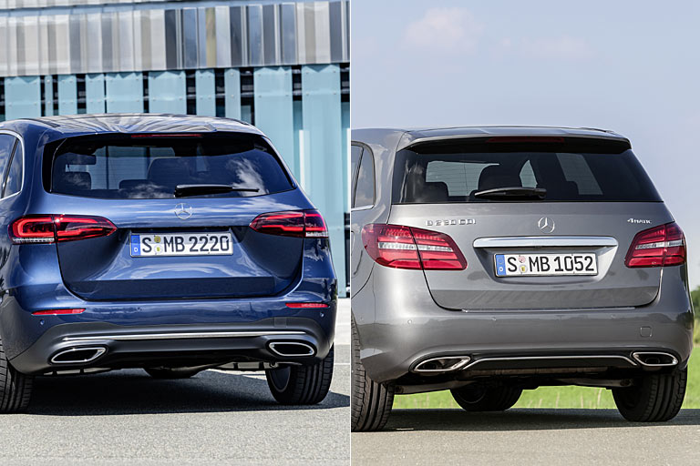 Dies gilt auch für die Heckansicht