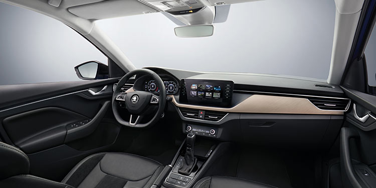 Interieur Škoda Scala: Fortschritt ist relativ