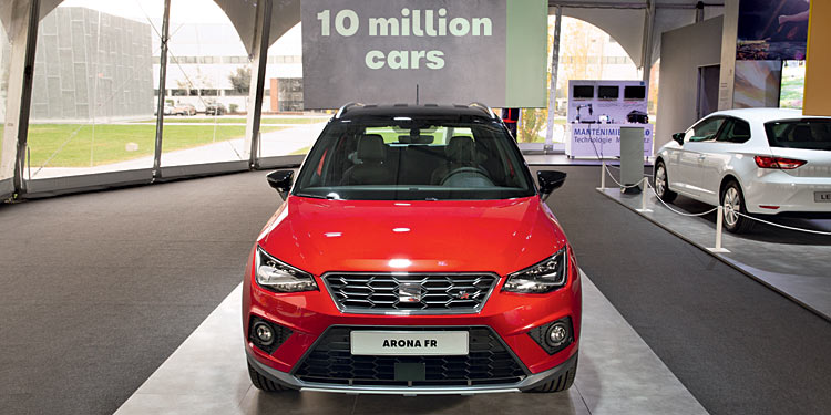 Seat: Produktionsjubiläum in Martorell