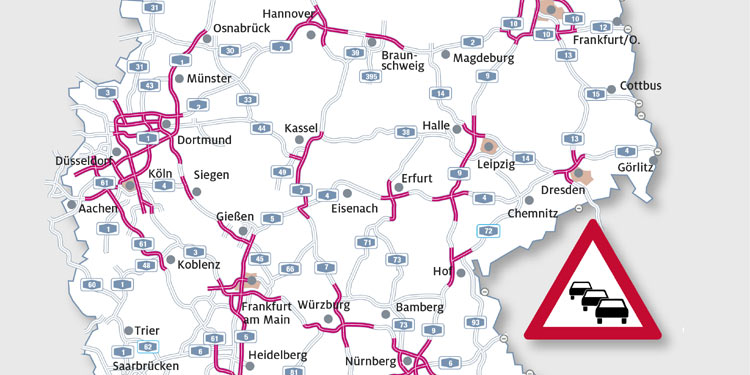 ADAC-Stauprognose für Weihnachten 2018
