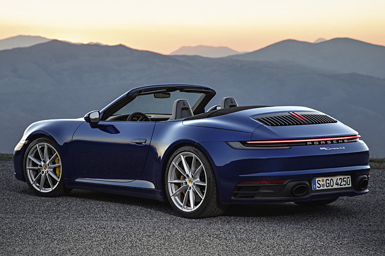 Oben ohne ist es noch besser: Porsche zeigt den neuen Elfer jetzt auch als Cabriolet