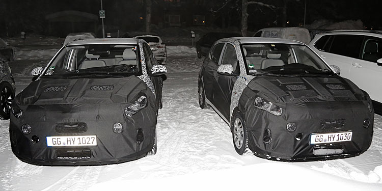 Erlkönig: Der nächste Hyundai i10 auf Testfahrt