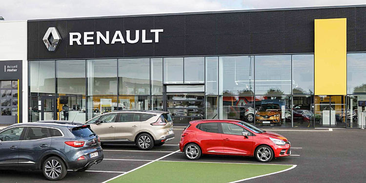Neues Außendesign für die Renault-Händler