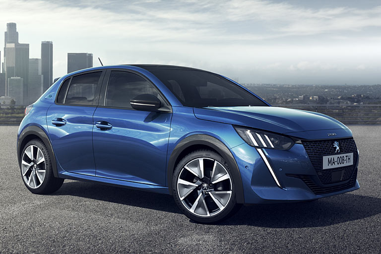 Die schicken Radhausverbreiterungen tragen nur die beiden höchsten Ausstattungslinien GT (Bild) und GT-Line (gelbes Fotomodell)