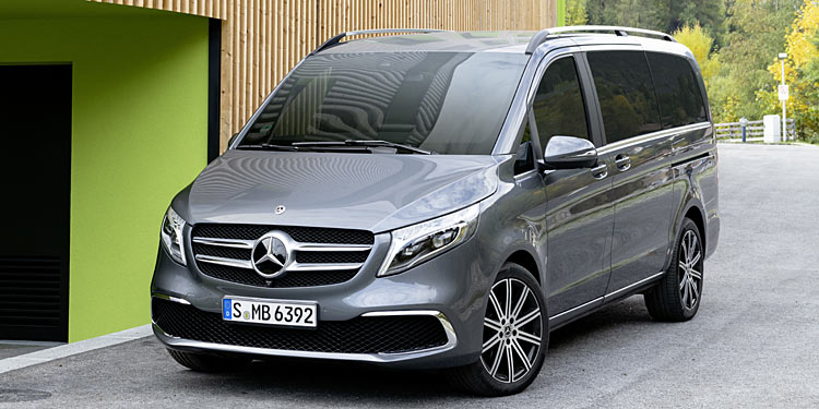 Mercedes V-Klasse: Modellpflege zur Halbzeit