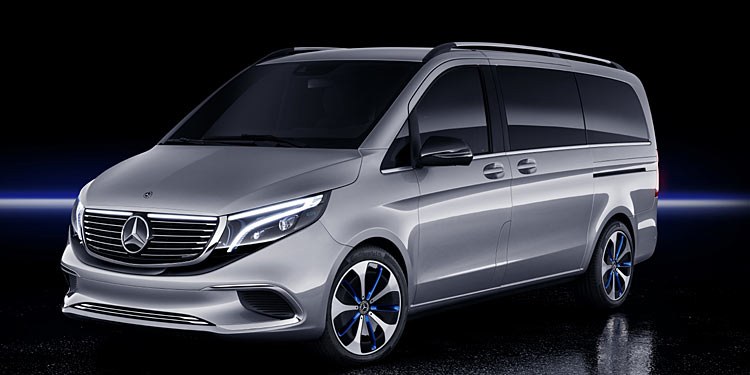Mercedes Concept EQV: Mit Spannung erwartet