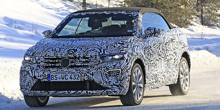 Erlkönig: Hier kurvt der offene T-Roc