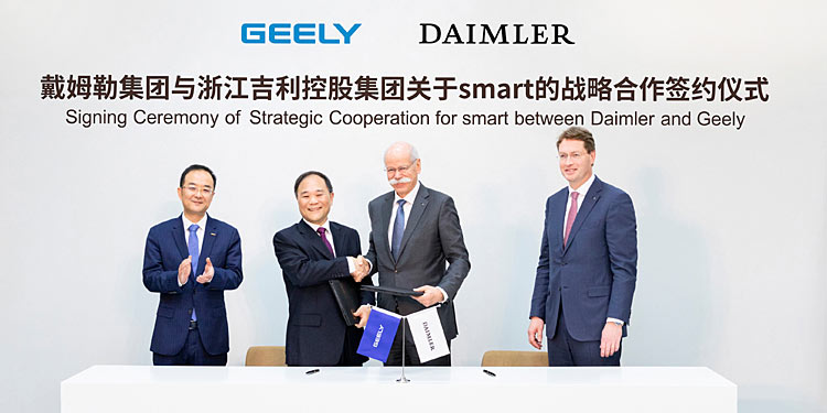 Daimler: Smart wird chinesisch