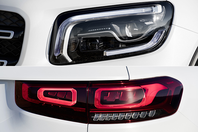 Die Leuchteinheiten des GLB im Detail