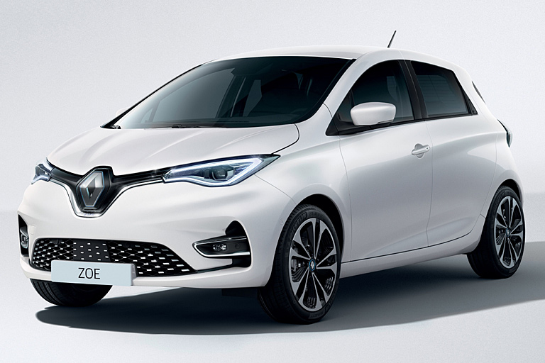 So sieht der Zoe in weiß aus. Bestellstart ist erst im Spätsommer 2019