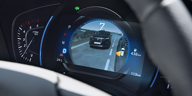 Hyundai: Live-Bilder vom Spurwechselassistenten (aktualisiert)