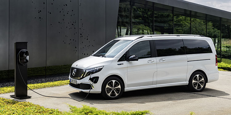 Mercedes EQV kommt mit 400 km Reichweite
