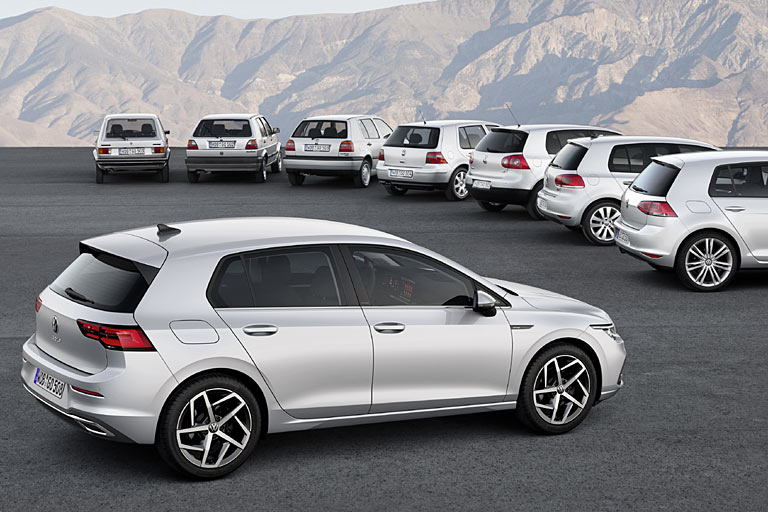 Willkommen im Club: Über 35 Millionen Golf hat Volkswagen seit dem Start 1974 verkauft