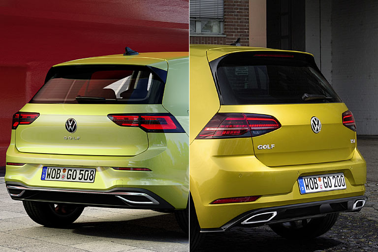 Selbst die Heckansicht hat VW insgesamt nicht verbessert. Eher das Gegenteil ist der Fall