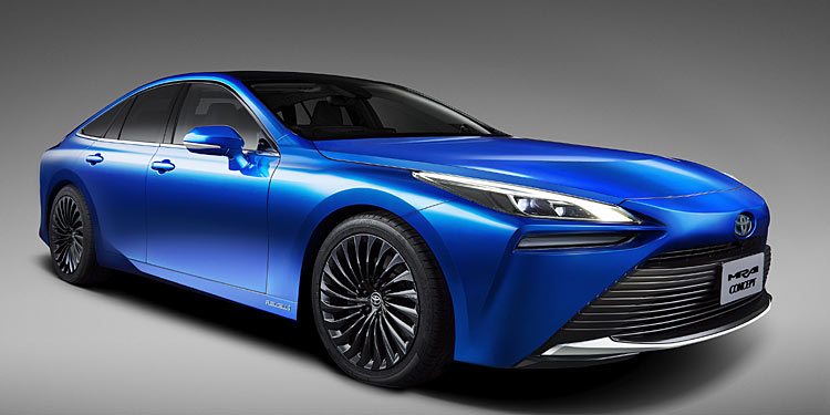 Wasserstoffauto: Toyota Mirai wird erwachsen