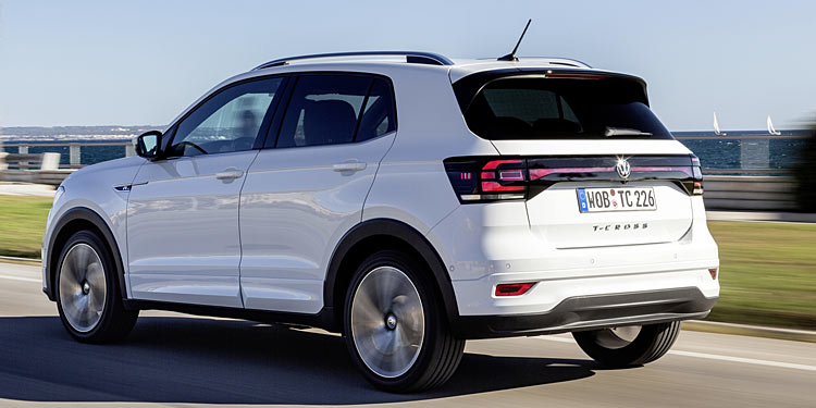 VW T-Cross mit neuem Topmotor