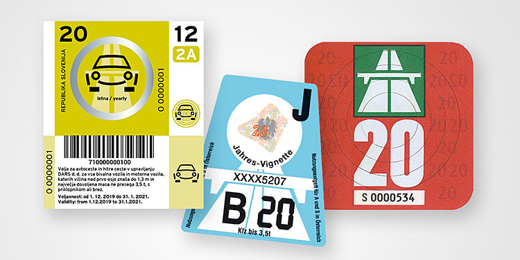 Neue Vignetten für Nachbarländer stehen bereit