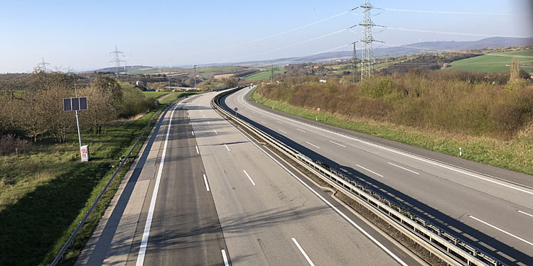 Historisch wenig Verkehr über Ostern