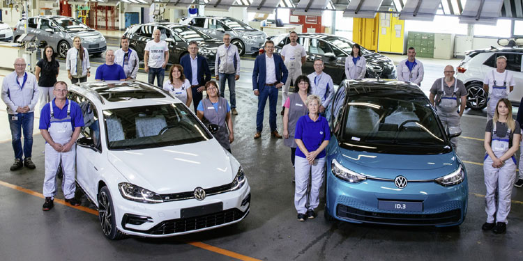 VW-Werk Zwickau beendet Verbrenner-Ära