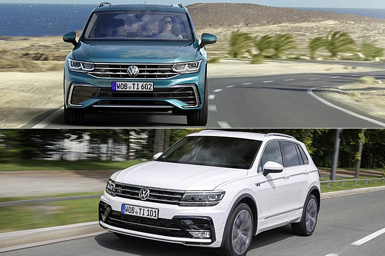 Gegenüber der bisherigen R-Line haben vor allem Scheinwerfer und Tagfahrlicht gewonnen. Die Schürze war und ist gut, wirkt aber künftig bei dunklen Farben besser