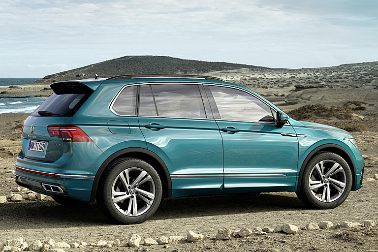 Der Tiguan war &ndash; jedenfalls in der R-Line &ndash; schon bisher ein schönes Auto, jetzt ist er noch ein bisschen begehrenswerter geworden