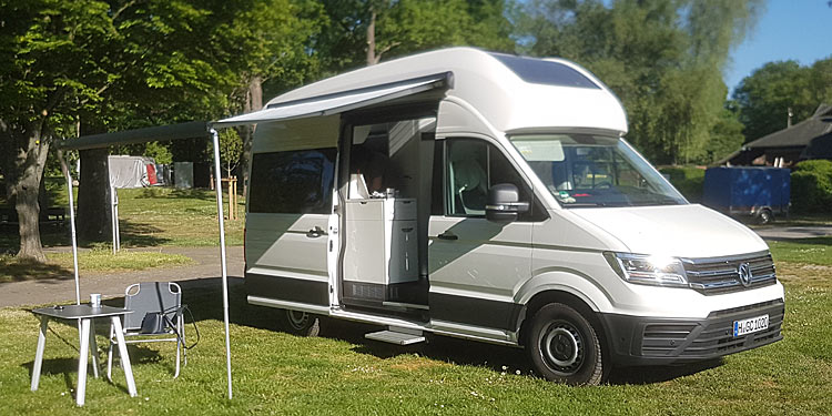 VW Grand California: Strahlender Glanz mit Eintrübungen