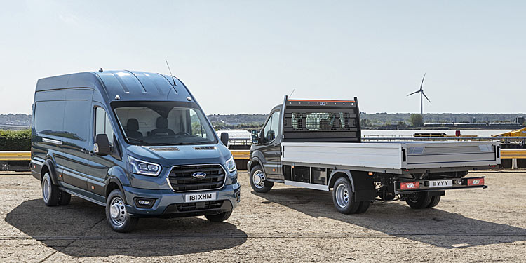 Ford bringt den Transit als Fünftonner