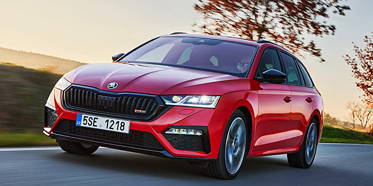 Škoda Octavia RS kommt schon als Sondermodell