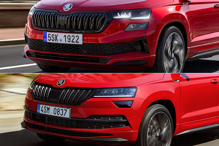 Neuer und bisheriger Sportline im Vergleich: Der optische Fortschritt ist unverkennbar