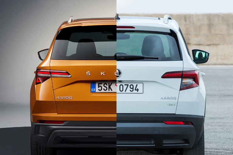 Ganz pefekt haben wir das nicht aneinandergebastelt, aber auch so ist eindeutig, wie viel besser der neue Look ist