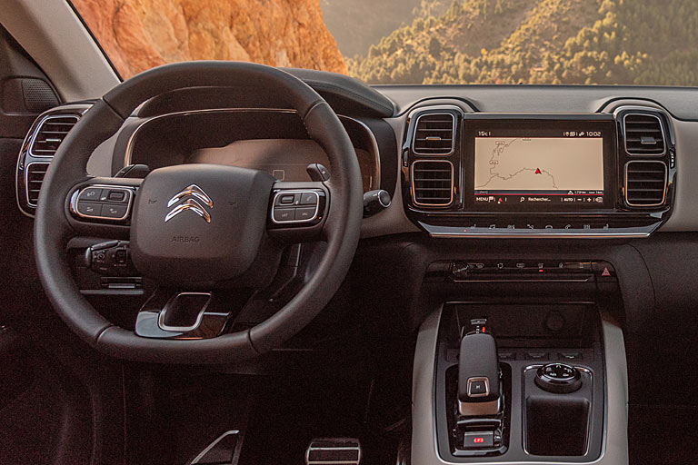 Zum Vergleich die bisherige Ausführung mit dem integrierten Acht-Zoll-Screen