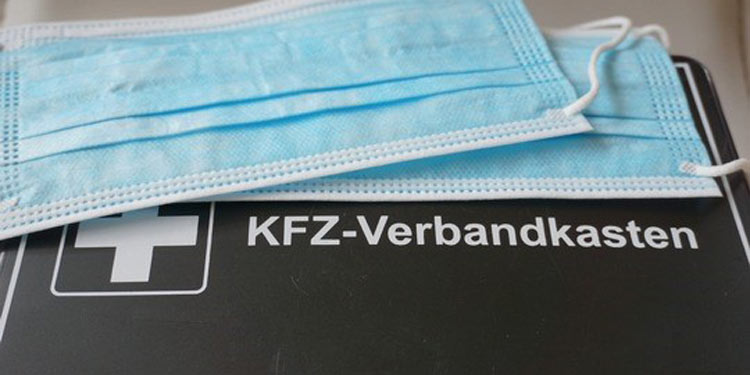 Verbandskästen künftig mit Masken