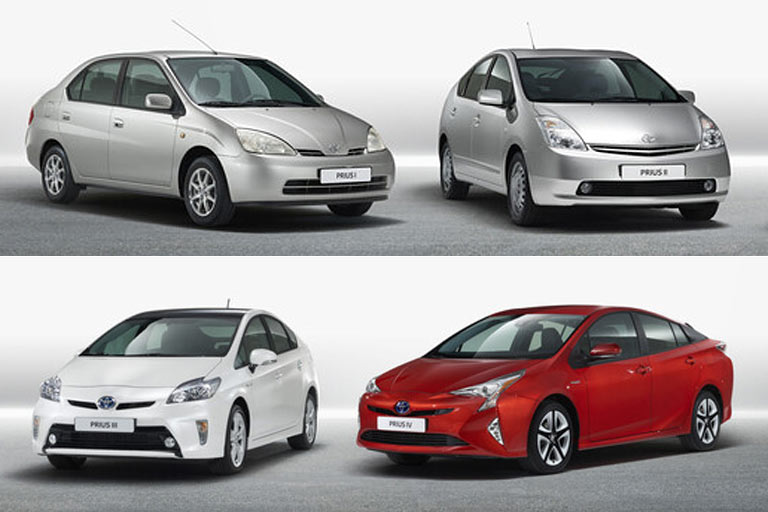 Rückblick auf 25 Jahre Toyota Prius: Schön anzusehen waren sie alle nicht
