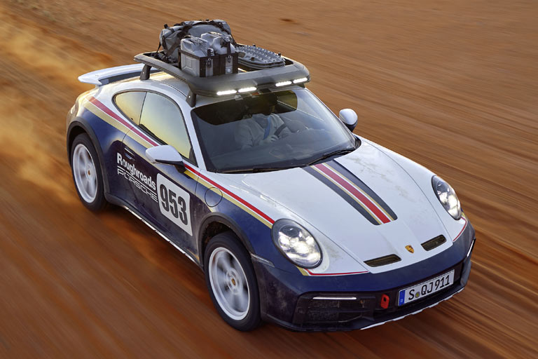 Gestatten, Porsche 911 Dakar. Die Stuttgarter haben sich das x-te Derivat für ihren Klassiker ausgedacht