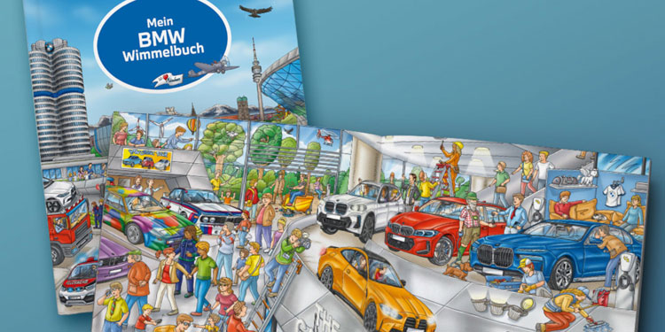 BMW macht Wimmelbuch