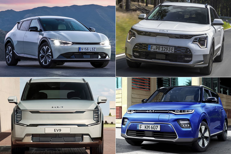 Auf das Thema Familiengesicht verzichtet Kia völlig, auch im elektrischen Line-up: EV6, Niro EV, EV9 und e-Soul leisten sich jeweils einen eigenen Stil