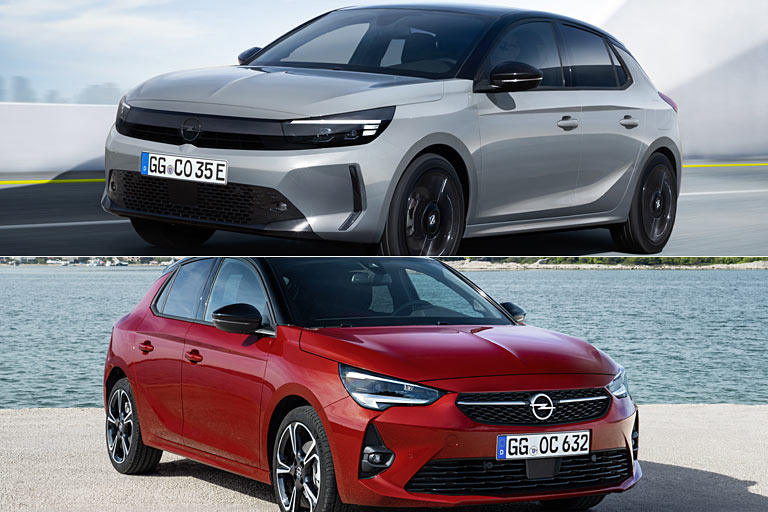 Farblich und vom Setting her nicht ideal vergleichbar, zeigt die Gegenüberstellung doch den Designfortschritt ganz gut. Speziell die Chromleisten und den Sensorblock wird niemand vermissen