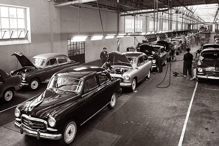 So sah die Seat-Produktion in den Anfangsjahren aus ... und &raquo;