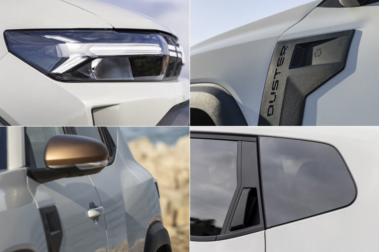 Die LED-Scheinwerfer sind jetzt flacher, das seitliche Dekorelement ist in die Tür und der Seitenblicker endlich in den Spiegel umgezogen. Den &raquo;versteckten&laquo; hinteren Türgriff mögen wir nicht