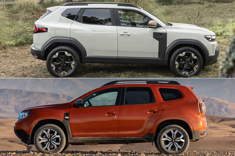 Die nun schwarze C-Säule und das in die Tür versetzte Dekorelement strecken das Auto optisch. Der bisherige Duster war nicht schlecht gemacht, aber der Neue zeigt, wieviel Potential vorhanden war