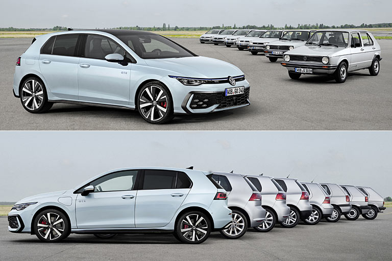 Keine Golf-Fotostrecke ohne Darstellung der beeindruckenden und erfolgreichen Geschichte. Bleibt zu hoffen, dass sich VW beim Golf IX mehr Detailliebe verordnet