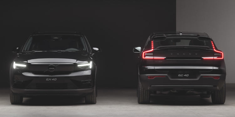 Volvo: Schwarze Sondermodelle für die 40er-Reihe