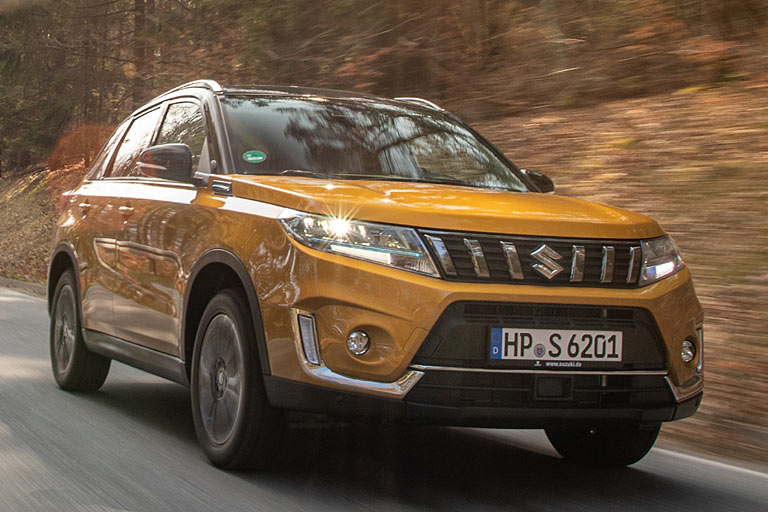 Zum Vergleich der bisherige Vitara