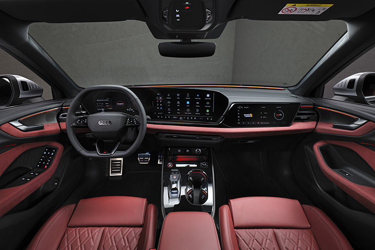 Beispielsweise so sieht das S5-Interieur aus