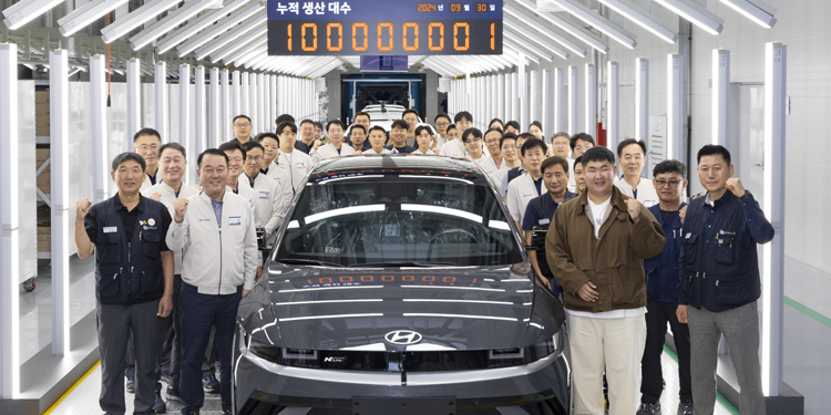 Hyundai feiert großes Produktionsjubiläum