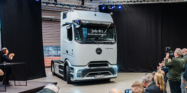 E-Lkw: Endlich startet der eActros 600