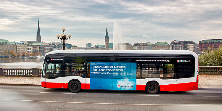 Großauftrag: Hamburg kauft E-Busse bei Mercedes