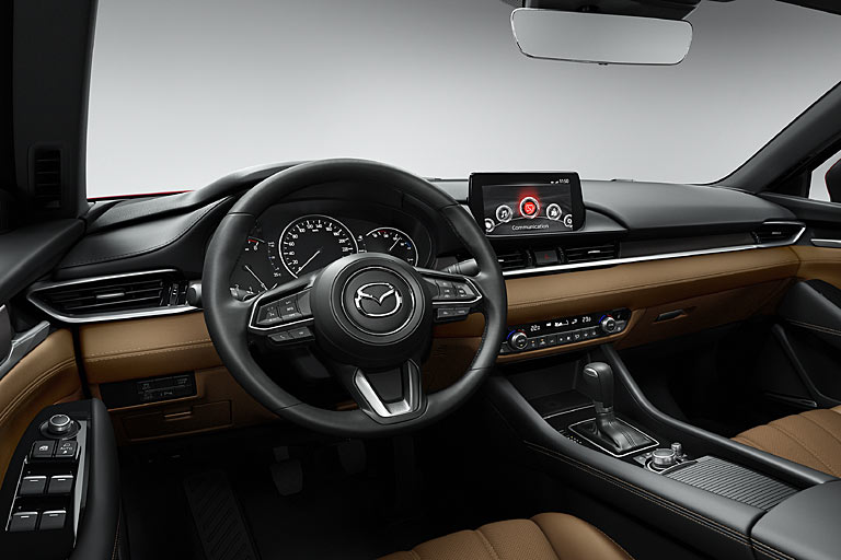 Zum Vergleich: So sieht es im Mazda6 aus