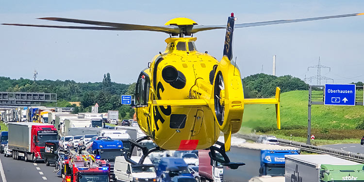 ADAC-Luftrettung 2024 mit weiter sinkenden Zahlen