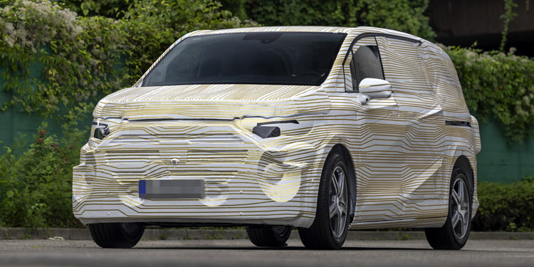 Mercedes' Van-Zukunft: Von wegen electric-only